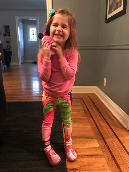 The most adorable legging model!