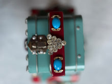 Load image into Gallery viewer, Statement, Retro, Dazzling Beaded and Adorned Robot Purse