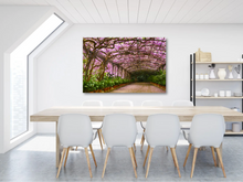Load image into Gallery viewer, Wisteria in Full Bloom at La Concepción Botanical Garden in Málaga, Spain