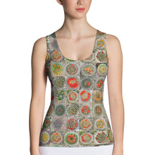 Load image into Gallery viewer, Cactus in Bloom: Beautiful Custom Tank Top