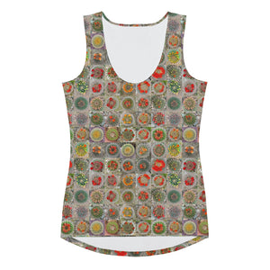 Desert Bloom - Flowers in the Desert - Cactus Tank Top