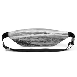 Fanny Pack - Black and White Mountains - Mountains - Utah Mountains - Ski Lover