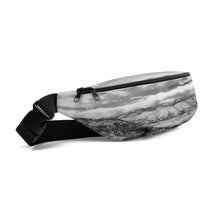 Load image into Gallery viewer, Fanny Pack - Black and White Mountains - Mountains - Utah Mountains - Ski Lover