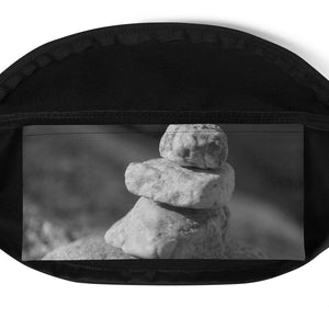 Fanny Pack - Black and White Mountains - Mountains - Utah Mountains - Ski Lover