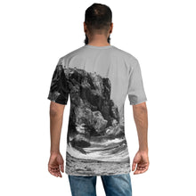 Load image into Gallery viewer, Men&#39;s T-shirt - Ocean - Waves - Cliff - Cayman - Beach - Rough Waves