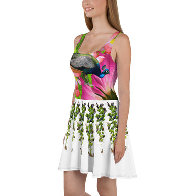 Tree of Life with a Peacock on Top- Tennis Dress 300 Club Shoppe