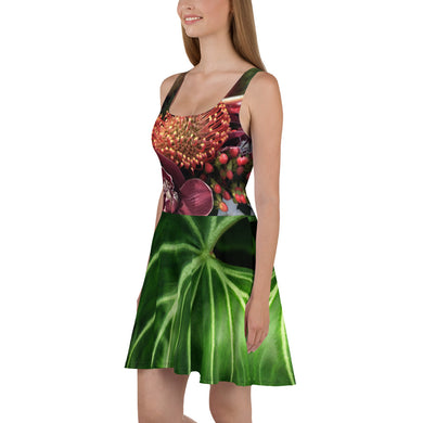 Tropical Print Tennis Dress - 300 Club Shoppe