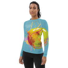 Load image into Gallery viewer, Women&#39;s Rash Guard - GOWTL - SWEETSHOTS - Tennis