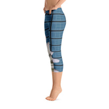 Load image into Gallery viewer, Capri Leggings - Tennis Court Leggings - Tennis Leggings