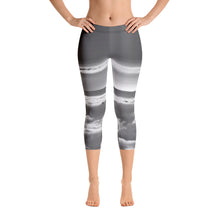 Load image into Gallery viewer, Capri Leggings - High in the Sky - Floating on Clouds - Clouds