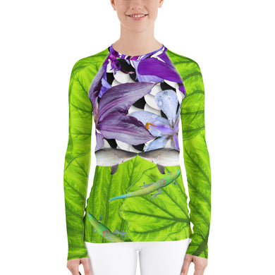 Sharks, Lizards and Flowers - Oh My!  Sun Shirt - Sun Protection - Swim Shirt