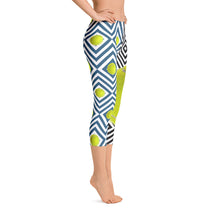 Load image into Gallery viewer, Capri Leggings - Tennis Leggings- Tennis Ball - Tennis Pants