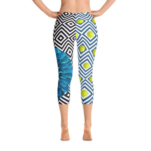 Capri Leggings - Tennis Pants - Tennis Leggings - Tennis