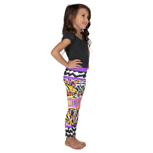 Kid's Leggings - Crayons and Colors Galore!