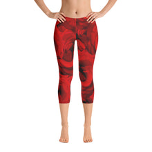 Load image into Gallery viewer, Capri Leggings - Roses