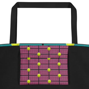 Tennis Theme Tote Bag