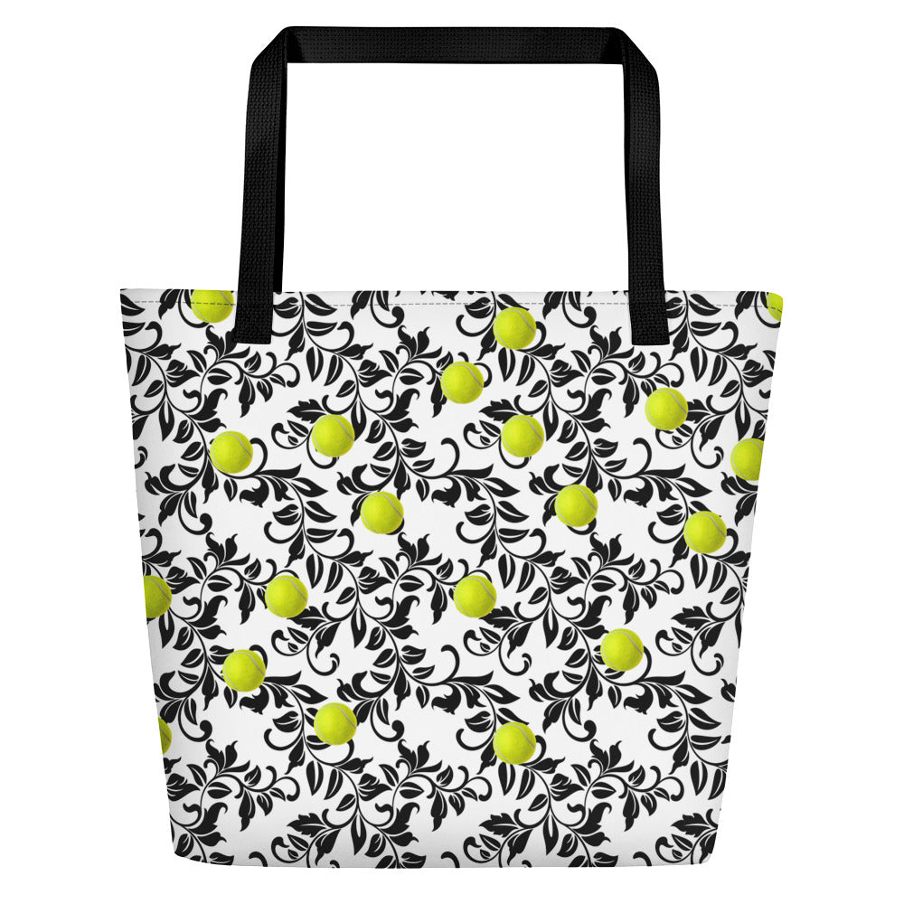 Beach Bag - Tennis Bag - Tennis Ball - Tennis Player - Tennis Gift - Tennis Theme - Tennis Team