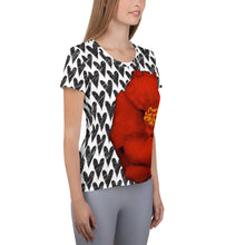 Load image into Gallery viewer, All-Over Print Women&#39;s Athletic T-shirt