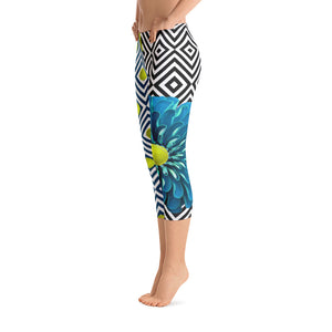 Capri Leggings - Tennis Pants - Tennis Leggings - Tennis