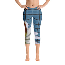 Load image into Gallery viewer, Capri Leggings - Tennis Court Leggings - Tennis Leggings