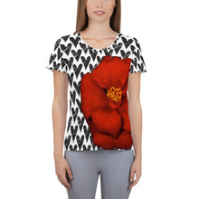 Load image into Gallery viewer, All-Over Print Women&#39;s Athletic T-shirt