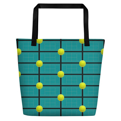 Tennis Theme Tote Bag