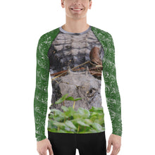 Load image into Gallery viewer, Men&#39;s Gator Fishing Shirt - Rash Guard - UPF Shirt - Sun Shirt - Swim Shirt