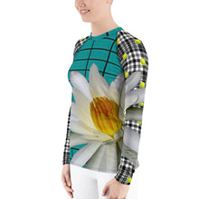 Load image into Gallery viewer, Tennis Shirt- Tennis UPF Shirt - UPF Shirt - Rash Guard - Tennis Theme Shirt