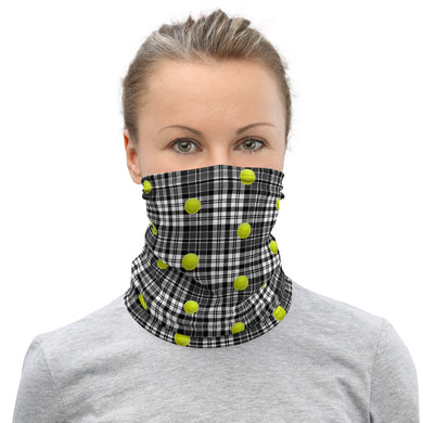 Neck Gaiter- Tennis Theme - Tennis Gift - Tennis Player - Tennis Mask - Tennis Lover - Tennis Ball - Tennis Balls - Tennis Fan